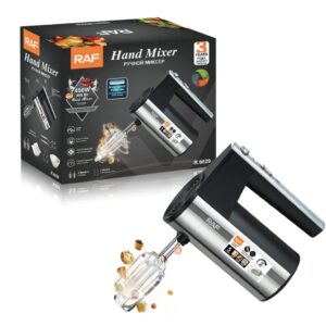 RAF Electric Hand Mixer Motor Electric Egg Beater Hand Held Food Mixer With Dough Hook